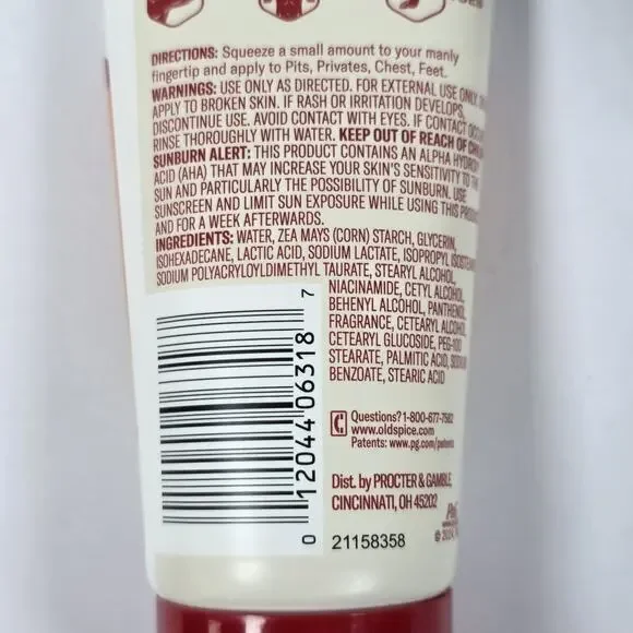 Pack of 2 Old Spice Total Body Mandarin + Sandalwood Cream Deodorant 3oz EACH - Picture 8 of 8